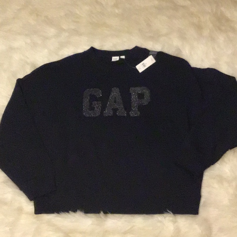Women’s Gap blue sweatshirt top clothes medium new